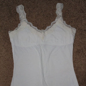 hollister tank with lace